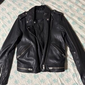All Saints Black Biker Jacket